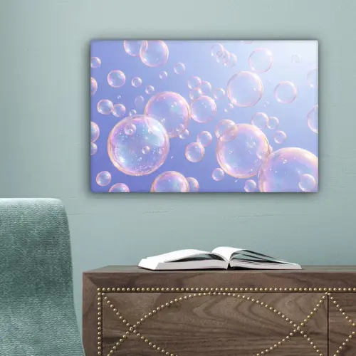 Pastel - Bubbels - Dromerig canvas 2cm klein -sfeer4
