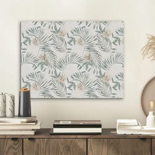 Monstera - Palmblad - Jungle - Tropisch PET vilt klein -sfeer1