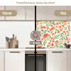 Patroon - Kersen - Wit keuken achterwand 2 middel 871 -voor-na2_NL
