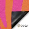 Zebraprint - Roze - Oranje - Dierenprint Deurmat klein -antislip_DE