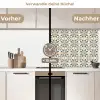 Patroon - Klassiek - Kleurrijk keuken achterwand 2 middel 871 -voor-na2_DE