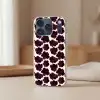 Bloemen - Aquarel - Paars Telefoonhoesje iPhone 17 Pro klein 878 -sfeer2