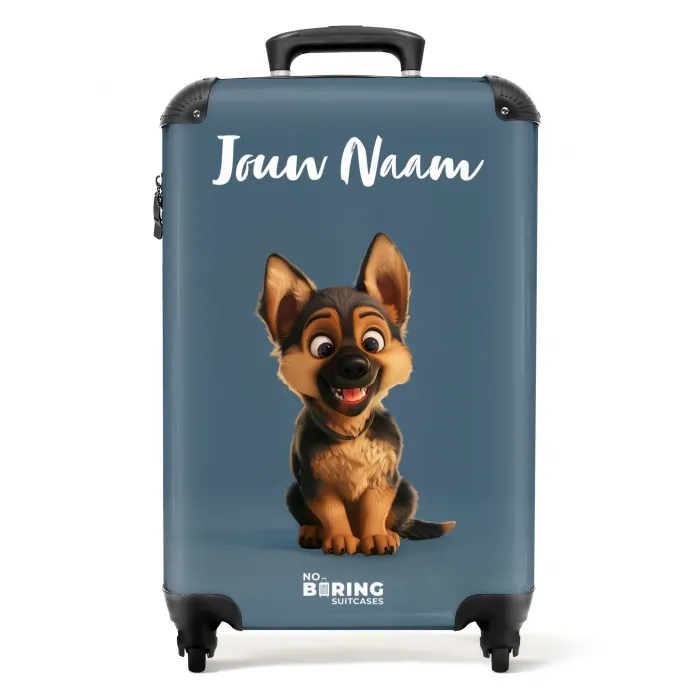 Hylke herder NBS - Handbagage koffer - Kinderen Unisex middel -productfoto_recht