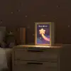 Ster - Gezichtje - Lichtgevend Light Box met kabel (Kinderlampje) klein -sfeer1_kind