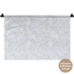 Grijs - Terrazzo-effect - Beton Wandkleed katoen klein 269 -t3d_DE