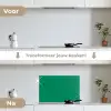 Eeuwige Esmeralda keuken achterwand spatscherm klein -voor_na_NL