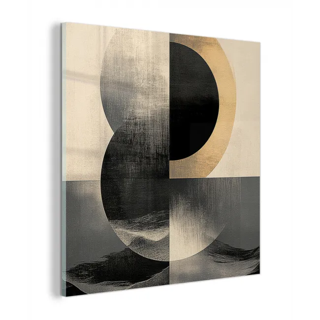 Cirkels - Schaduw - Abstract plexiglas 5mm klein -z3d