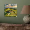 Toscane - Landschap - Wijngaarden plexiglas 5mm klein -sfeer3