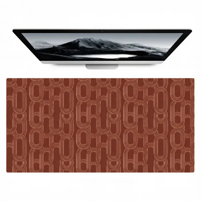 Abstract - Textuur - Bruin Muismat XXL klein 681 -zzz3d