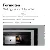 Kop - Koffie - Hout - Bonen Muismat XXL klein -sfeer5