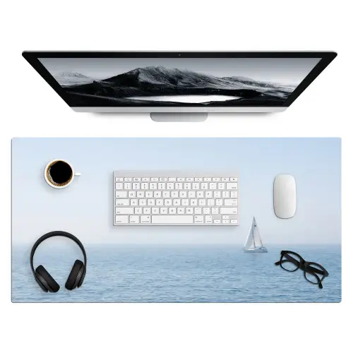 Horizon - Zeilboot - Zee Muismat XXL klein -3d