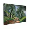 Pad - Bomen - Schaduw - canvas 2cm klein -z3d