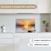 Modern - Abstract - Goud - Roze keuken achterwand spatscherm klein -sfeer4_FR
