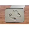 Voeten - Zand - Zee laptophoes neopreen klein -tafel