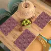 Bladeren - Patroon - Paars Placemat vinyl groot 368 -zzsfeer5_Kitchenyeah-website