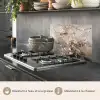 Amandelbloesem - Kunst - Van Gogh - Beige - Abstract keuken achterwand spatscherm klein -usp_FR