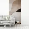 Contourlijnen - Abstracte landschap fotobehang vinyl groot -woonkamer
