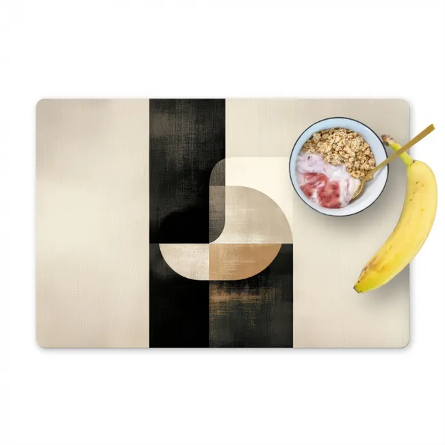 Modern - Vierkant - Vormen Placemat vinyl groot -zzzproduct_Kitchenyeah-website