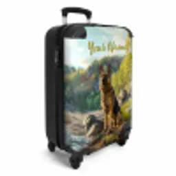 Hessel herder NBS - Handbagage koffer - Kinderen Unisex middel -productfoto_3d