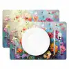 Bloemen - Kleurrijk - Waterverf - Natuur - Zomer Placemat vinyl groot -zzsfeer2_Kitchenyeah-website