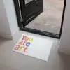 You are art - Kleurrijk - Grafisch Deurmat klein -sfeer5