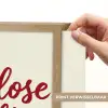 Don't lose your fire - Rood - Wit - Minimalistisch Light Box met batterij (Wandlamp) middel -USP_websiteprintNL