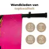 Kat - Art - Zonnebril - Roze Wandkleed katoen klein -sfeer2