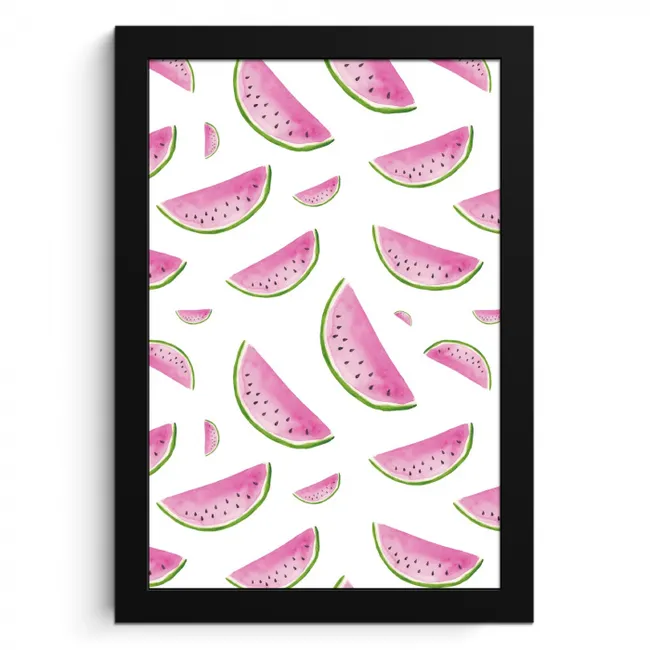 Zomerse Watermeloen Sneden KitchenYeah - Keuken - Fotolijst klein -3d