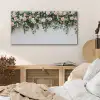 Bloemen - Muur - Rozen - Groen PET vilt middel -sfeer3