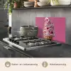 Softijs - Edelstenen - Roze - Hoorntje keuken achterwand spatscherm klein -usp_NL