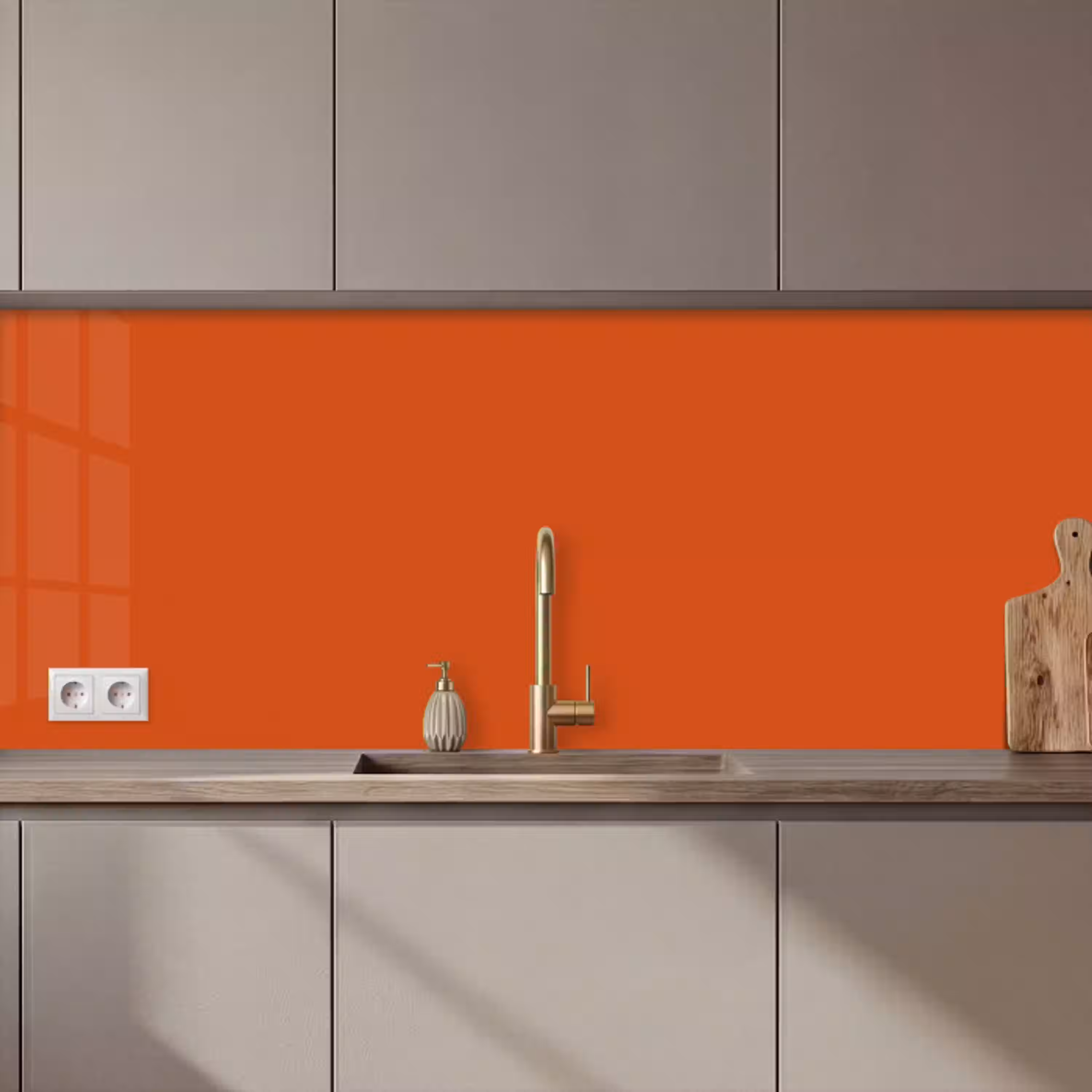 Sienna - Aarde - Kleuren - Effen keuken achterwand 2 middel 871 zz_3dshopping