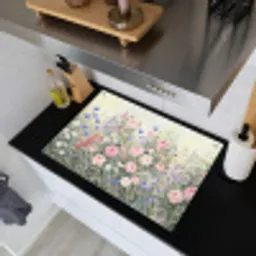 Bloemen - Tuin - Natuur - Kleurrijk Inductie beschemer met haakjes klein -sfeer1
