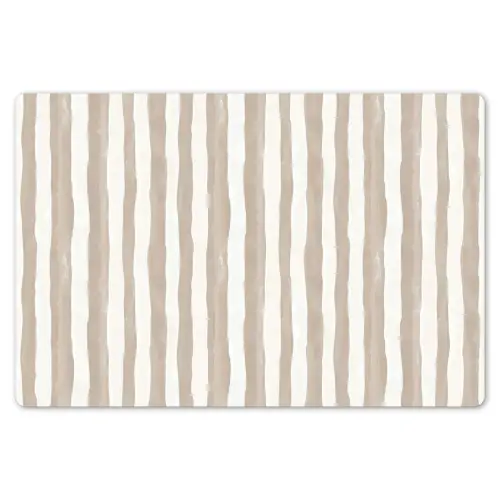 Minimalistisch - Strepen - Beige Placemat vinyl groot 368 -zzsfeer1_Kitchenyeah-website