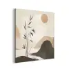 Japandi - Landschap - Beige aluminium wit klein -3d
