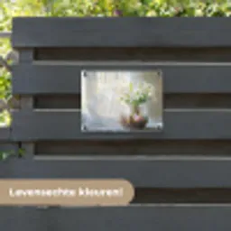 Vaas - Eieren - Bloemen tuinposter los doek klein -sfeer3