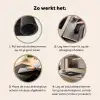 Fornuis - Kooken - Pannekoek Inductie beschermer vinyl 3mm klein -sfeer9