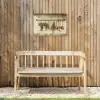 Hout - Keukengerei - Stilleven - Tegels Tuinposter op houten frame 2 cm dik klein -sfeer4
