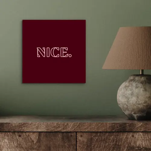 Bordeaux - Nice - minimalistisch aluminium wit klein -sfeer2