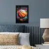 Graffiti - Basketbal - Verf - Sport fotolijst zwart zonder passe partout klein -sfeer3