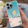 Glas - ijsblokjes - Citroen Hoesje iPhone 16 Pro Max met koord klein -sfeer3