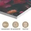 Boeddha - Bloemen - Buddha - Beeld - Kunst PET vilt klein -closeup_NL