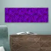 Panterprint - Paars - Patroon canvas 2cm klein 828 -sfeer4