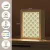 Klassiek - Waaier - Groen Light Box met kabel (Tafellamp) klein 925 -USP_NL