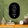 Herinner je gisteren droom over morgen geniet vandaag - Spreuken - Quotes Wandcirkel Ovaal Forex klein -sfeer2