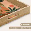 Tijger - Kleurrijk - Palmen - Cactus Dienblad Rechthoek middel -USP_HandgreepNL