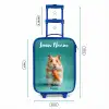 Hamster - Wortel - Dier Kinderkoffer - Blauw klein -productfoto_formaten