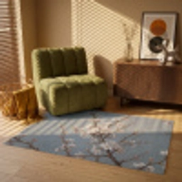 Botanisch - Stilleven - Blauw Vloerkleed Rechthoek klein -atmosphere_sfeer1_global