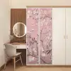 Amandelbloesem - Kunst - Van Gogh - Roze deurposter klein -sfeer3