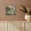 Boom - Graffiti - Banksy Style - Balloon Girl aluminium wit klein -sfeer4