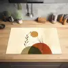 Planten - Abstract - Vormen Inductie beschermer vinyl 3mm klein -sfeer5